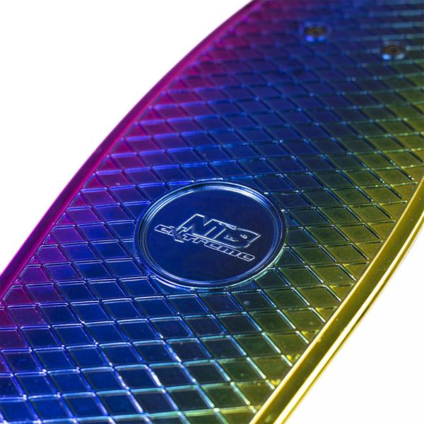 Obr&aacute;zek NILS Extreme PennyBoard PNB01 rainbow electrostyle (3)