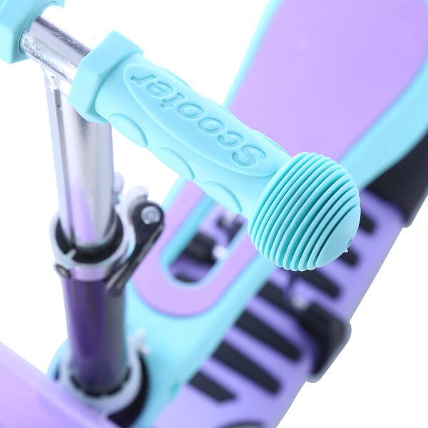 Obrázek NILS Fun HLB07 4v1 Koloběžka tříkolová fialovo-mentolová (2)