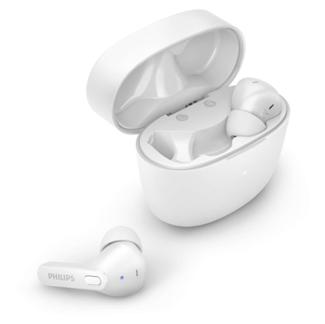 Obrázek PHILIPS TAT2206WT/00 bezdrátová sluchátka v bílé barvě