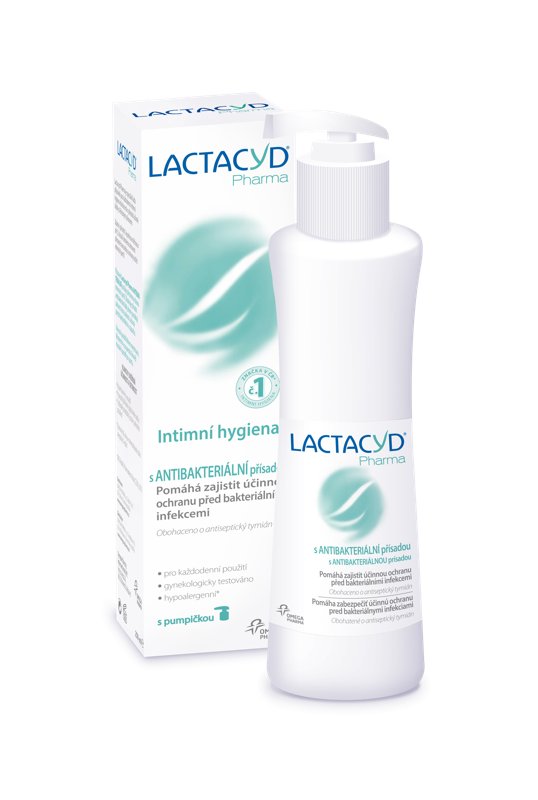 Obr&aacute;zek LACTACYD Antibakteri&aacute;ln&iacute; 250 ml