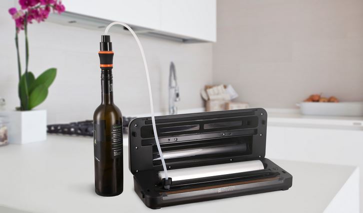 Obr&aacute;zek LAUBEN Vacuum Wine Stopper 7BO z&aacute;tka