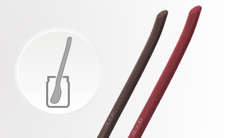 Obr&aacute;zek LOVI Prvn&iacute; krm&iacute;c&iacute; lžičky Tamarillo 2ks (2)