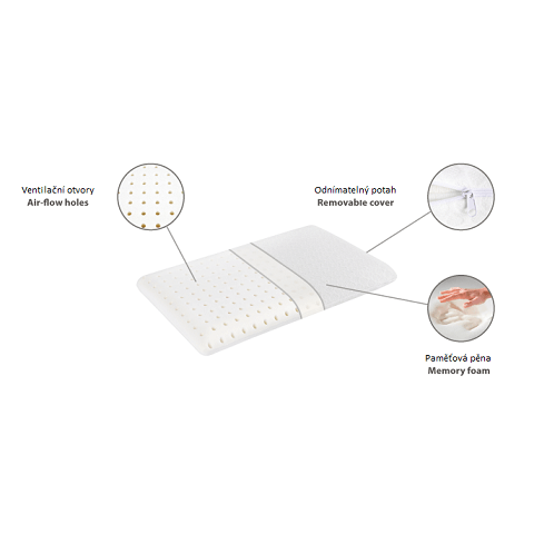 Obrázek QMED Kid dětský prodyšný polštář