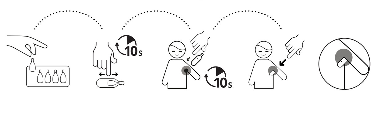 Obr&aacute;zek THERMEENO Fixačn&iacute; p&aacute;sky pro sn&iacute;mač tělesn&eacute; teploty 10 kusů