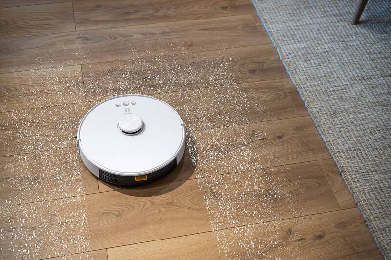 Obr&aacute;zek TESLA Smart Robot Vacuum Laser robotick&yacute; vysavač s mopem