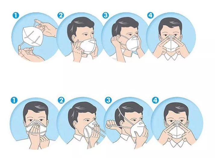 Obr&aacute;zek YFY Dětsk&yacute; respir&aacute;tor FFP2 NR růžov&yacute; 10 kusů