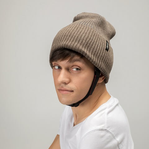 Obrázek RIBCAP Iggy ochranná helmička brown