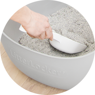 Obr&aacute;zek LITTER LOCKER Ko&scaron; odpadkov&yacute; Design na kočkolit