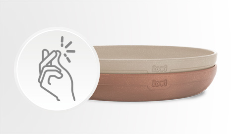 Obr&aacute;zek LOVI Tal&iacute;řky Granola 2 ks (3)