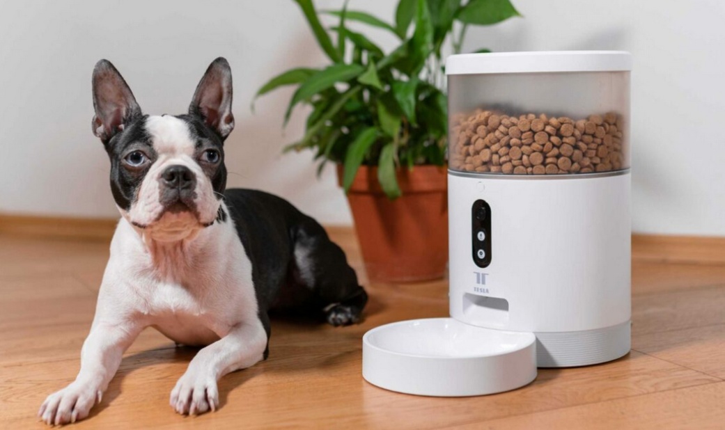 Obr&aacute;zek TESLA Smart Pet Feeder Camera chytr&eacute; krm&iacute;tko