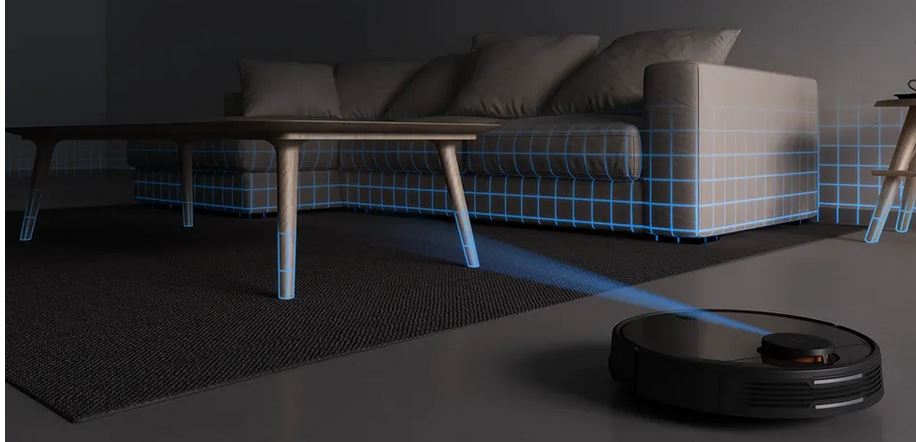 Obr&aacute;zek XIAOMI Mi Robot Vacuum-Mop P robotick&yacute; vysavač čern&yacute;