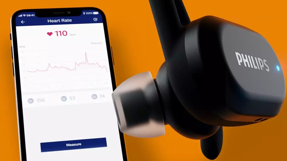 Obr&aacute;zek PHILIPS TAA7306BK/00 bezdr&aacute;tov&aacute; sportovn&iacute; sluch&aacute;tka