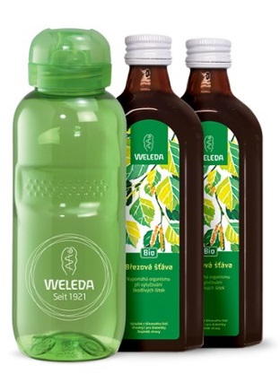 Obr&aacute;zek WELEDA Březov&yacute; detoxikačn&iacute; set BIO Březov&aacute; &scaron;ť&aacute;va 2 x 250 ml D&aacute;rkov&eacute; balen&iacute;