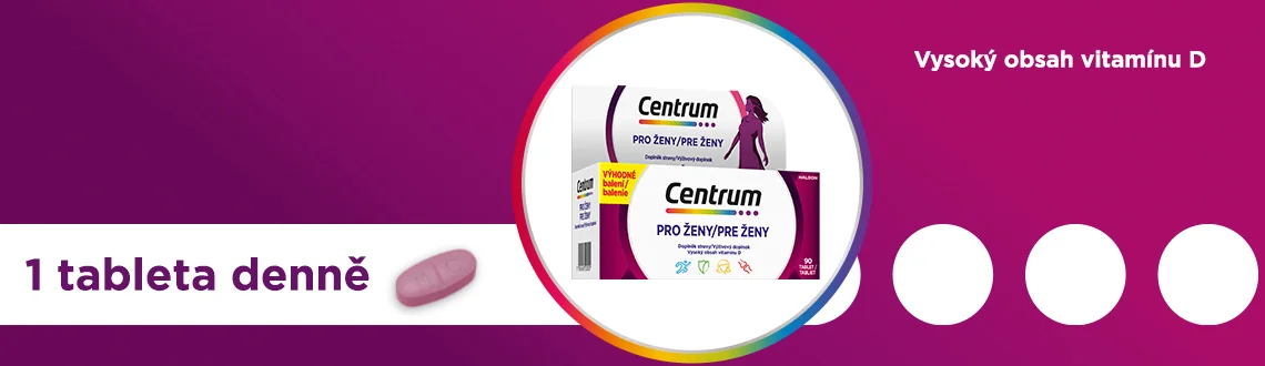 Obrázek CENTRUM Multivitamín pro ženy 90 tablet (2)