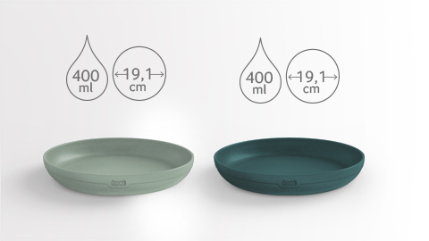 Obr&aacute;zek LOVI Tal&iacute;řky Pistachio 2 ks (2)