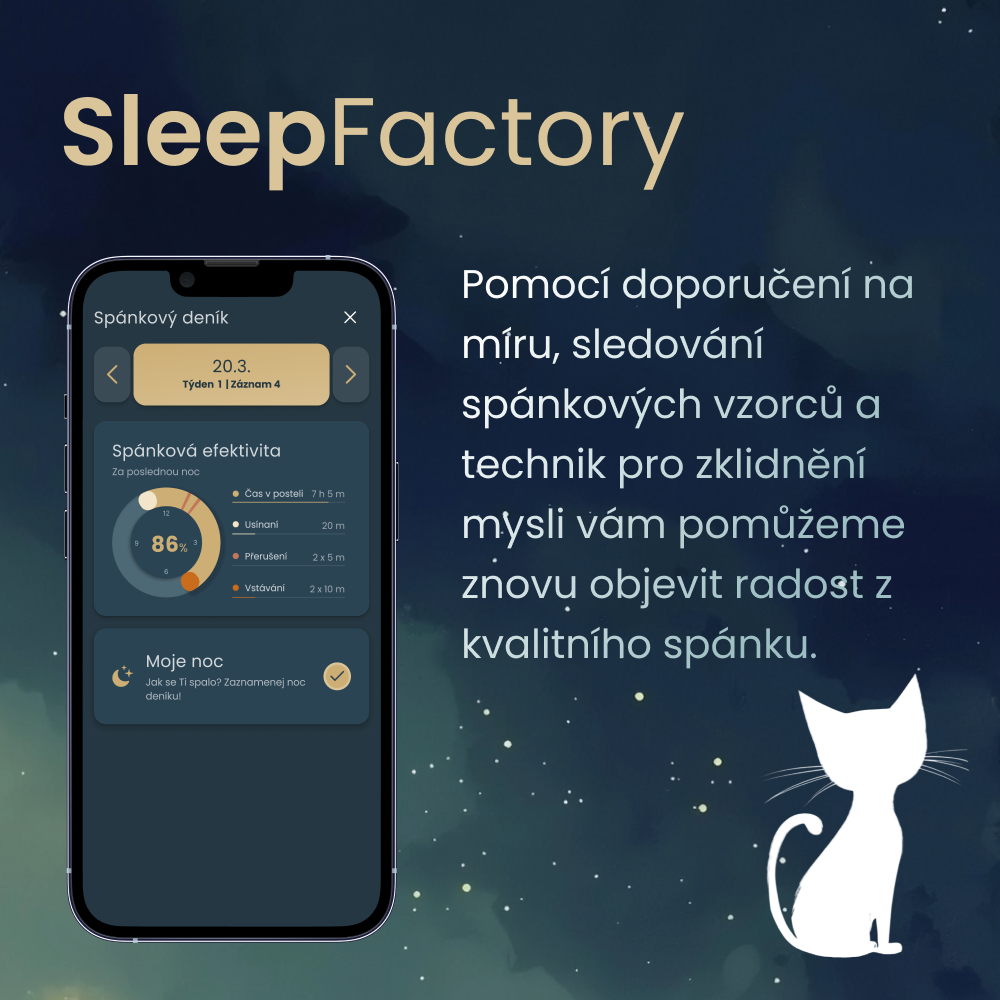 Obrázek SLEEP FACTORY Program pro zdravý spánek a prevenci nespavosti (6)