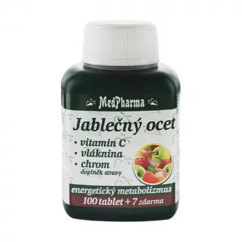 Medpharma Jablečný ocet s vlákninou a vitamínem C