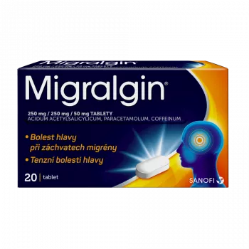 MIGRALGIN 250mg 20 tablet