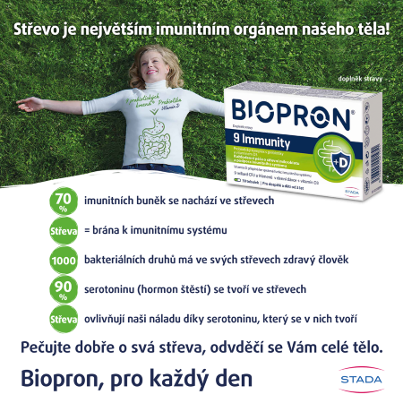 Obrázek BIOPRON 9 Immunity s vitaminem D3 30 tobolek (3)