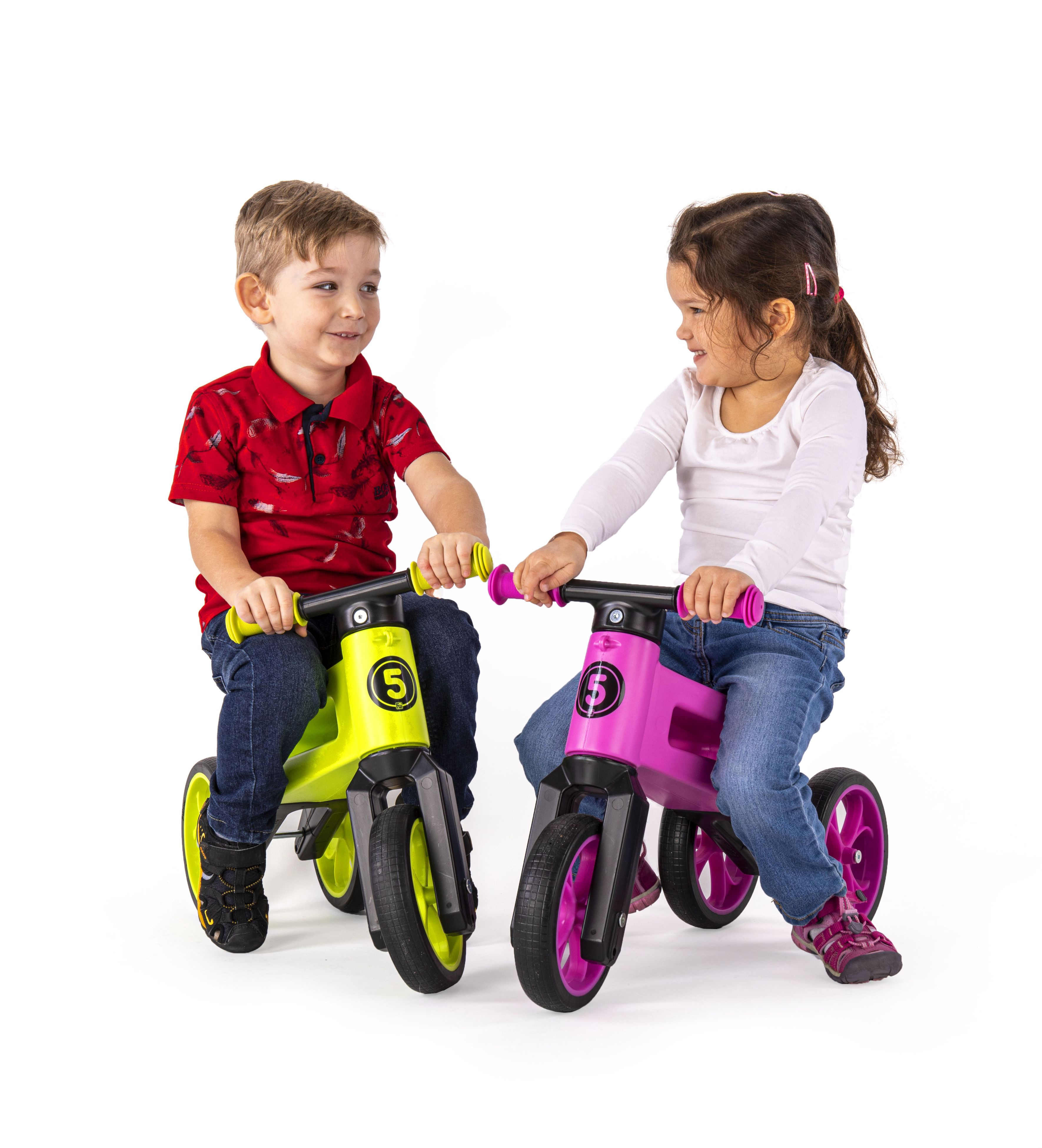 Obrázek TEDDIES Odrážedlo Funny Wheels Rider SuperSport fialové 2v1 od 18. měsíců