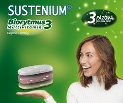 Obrázek SUSTENIUM Biorytmus 3 multivitamin Žena 30 tablet (3)