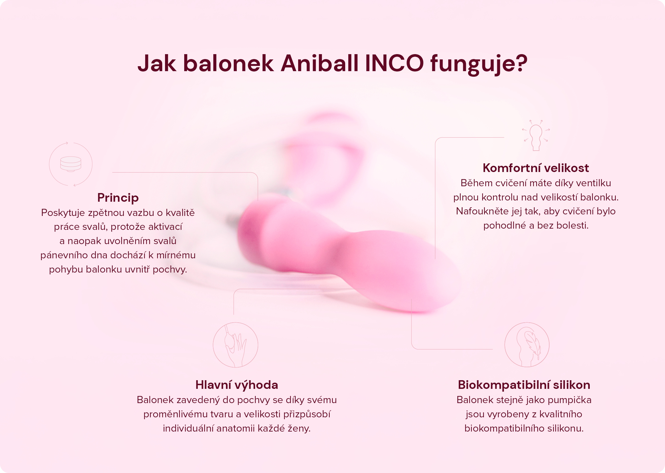 Obrázek ANIBALL INCO pro prevenci inkontinence (8)