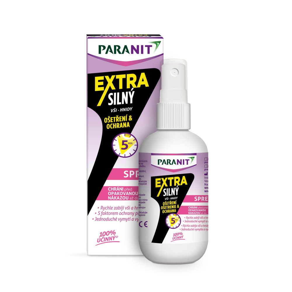 Obrázok PARANIT Extra silný sprej 100 ml + hrebeň